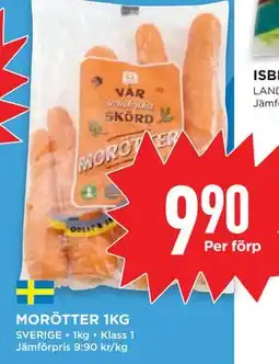 Willys MORÖTTER 1KG erbjuda