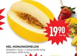 Willys HEL HONUNGSMELON erbjuda
