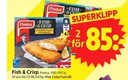 ICA Supermarket Fish & Crisp erbjuda