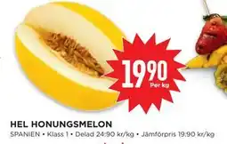 Willys Hemma HEL HONUNGSMELON erbjuda