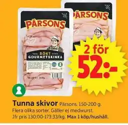 ICA Supermarket Tunna skivor erbjuda