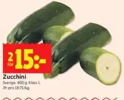 ICA Kvantum Zucchini erbjuda