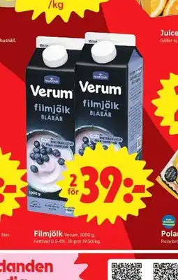 ICA Nära Filmjölk erbjuda