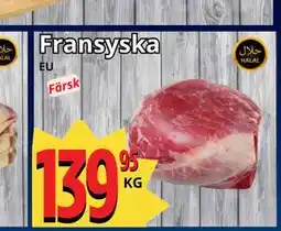 Supergrossen Fransyska erbjuda