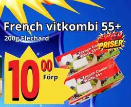 Supergrossen French vitkombi 55+ erbjuda