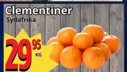 Supergrossen Clementiner erbjuda