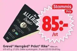 ICA Supermarket Grevé Herrgård Präst Rike , Medlemspris erbjuda