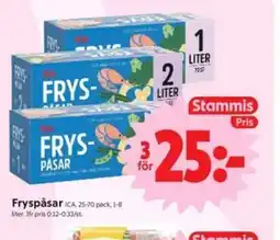 ICA Nära Fryspåsar, Medlemspris erbjuda