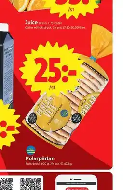 ICA Nära Polarpärlan erbjuda