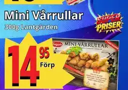 Supergrossen Mini Vårrullar erbjuda