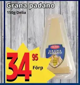 Supergrossen Grana padano erbjuda
