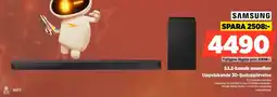 Power Samsung 3.1.2-kanals soundbar Uppslukande 3D-ljudupplevelse erbjuda