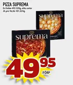 Din Mat Pizza suprema erbjuda