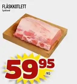 Din Mat Fläskkotlett tyskland erbjuda
