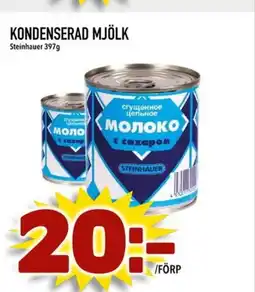 Din Mat Kondenserad mjölk erbjuda