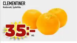 Din Mat Clementiner erbjuda