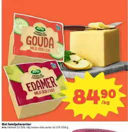 Coop Konsum Ost familjefavoriter erbjuda
