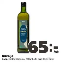 Coop Konsum Olivolja erbjuda