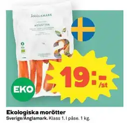 Coop Konsum Ekologiska morötter erbjuda