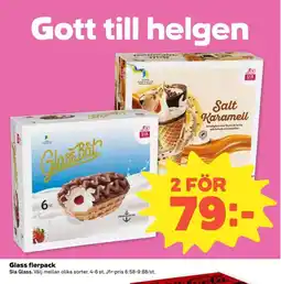 Coop Konsum Glass flerpack erbjuda