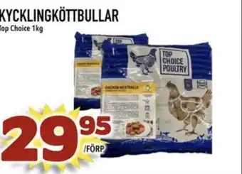 Kycklingköttbullar