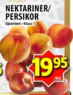 Matvärlden Tensta NEKTARINER/ PERSIKOR erbjuda