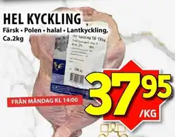 Matvärlden Tensta Hel kyckling erbjuda
