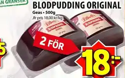Matvärlden Tensta Blodpudding original erbjuda
