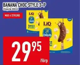 Matdax Banana choc style 3-p erbjuda