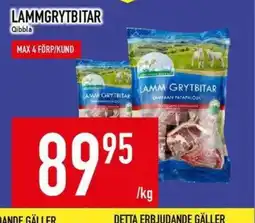 Matdax Lammgrytbitar qibbla erbjuda