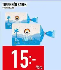 Matdax Tunnbröd sarek polarbröd erbjuda