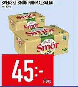 Matdax Svenskt smör normalsaltat Arla erbjuda