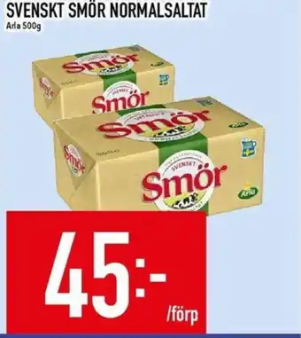 Svenskt smör normalsaltat Arla