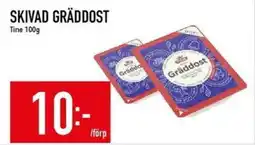 Matdax Skivad gräddost tine erbjuda
