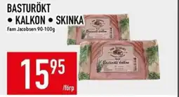 Matdax Basturökt •kalkon skinka erbjuda