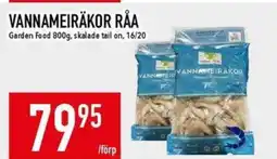 Matdax Vannameiräkor råa erbjuda