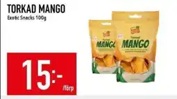Matdax Torkad mango erbjuda