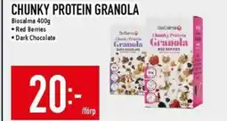 Matdax Chunky protein granola erbjuda