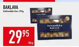 Matdax Baklava baklavafabriken erbjuda