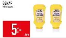Matdax Senap heinz erbjuda