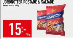 Matdax Jordnötter rostade & saltade erbjuda