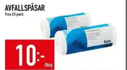 Matdax Avfallspåsar fixa 25-pack erbjuda