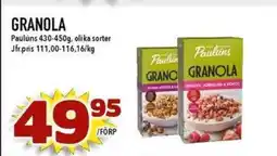 Matdax Granola erbjuda
