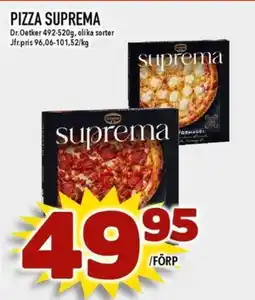 Matdax Pizza suprema erbjuda