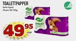 Matdax Toalettpapper erbjuda