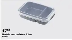 Biltema Matlåda med avdelare, erbjuda