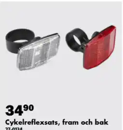 Biltema Cykelreflexsats, fram och bak erbjuda