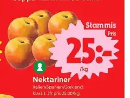 ICA Supermarket Nektariner erbjuda