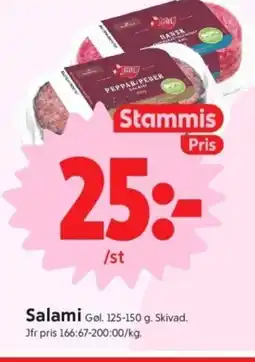 ICA Supermarket Salami erbjuda