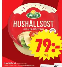 ICA Supermarket Hushållsost erbjuda